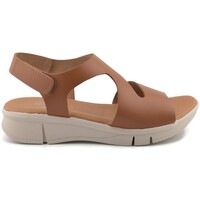 Sapatos Mulher Sandálias Cbp - Conbuenpie Sandálias de couro castanhas para mulher Castanho