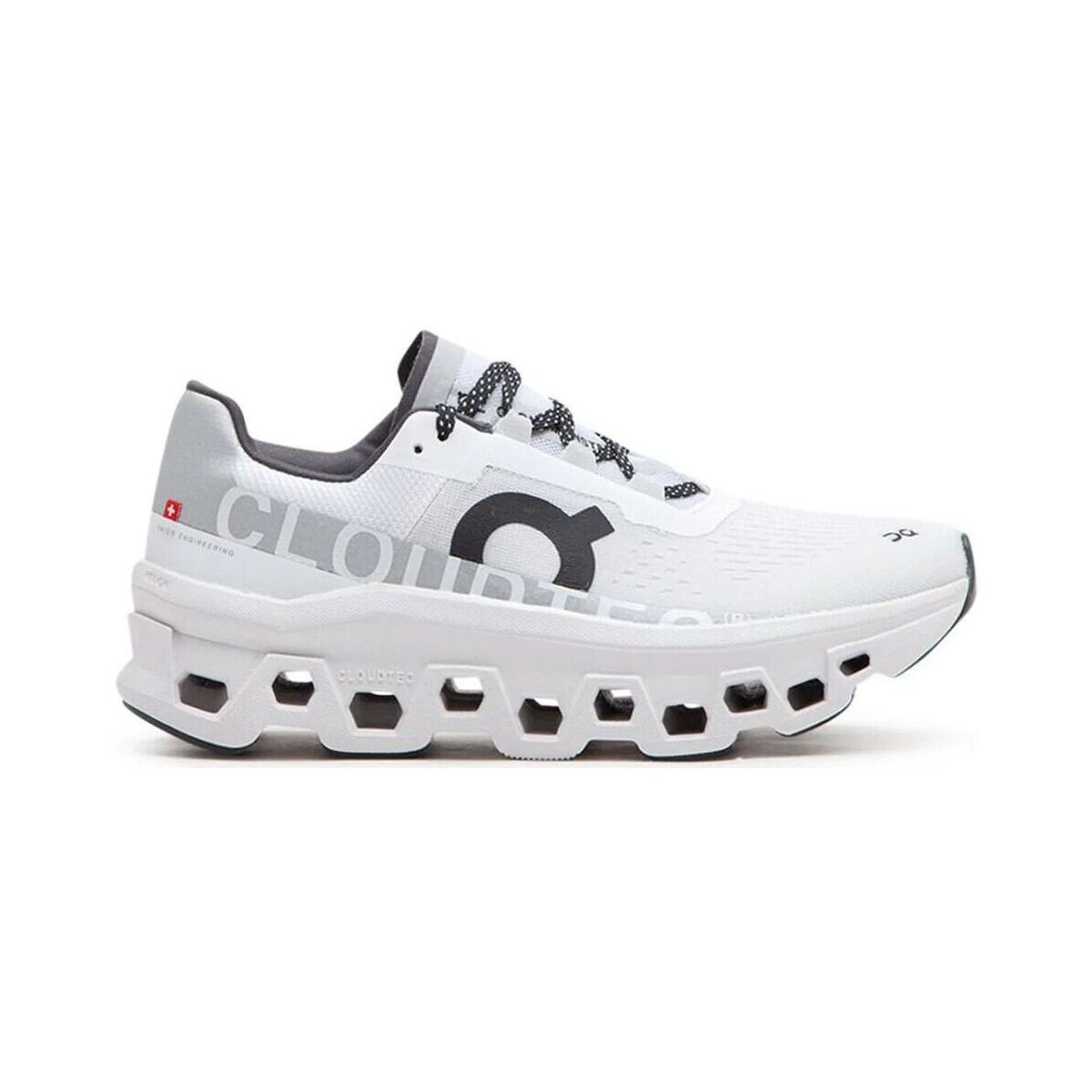 Sapatos Homem Sapatilhas On Running VEGAN CLOUDMONSTER - 61.98434-ALL WHITE Branco