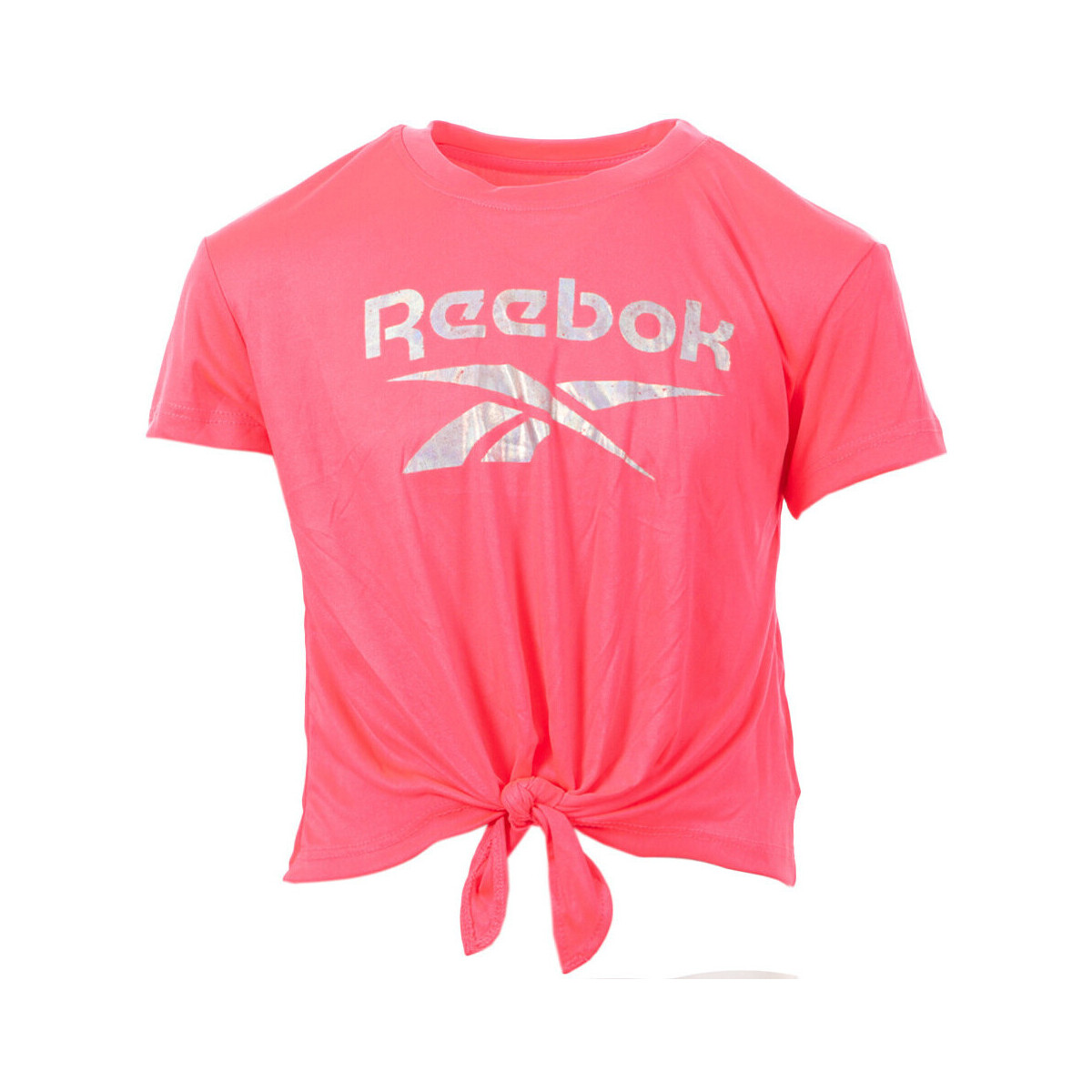 Textil Rapariga T-shirts e Pólos Reebok Sport  Rosa