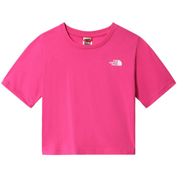Textil Rapariga T-shirts e Pólos The North Face  Rosa