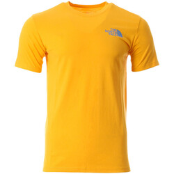 Textil Homem T-shirts e Pólos The North Face  Amarelo