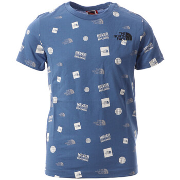 Textil Rapaz T-shirts e Pólos The North Face  Azul