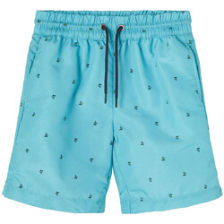 Textil Rapaz Fatos e shorts de banho Name it  Azul