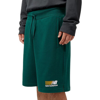Textil Homem Shorts / Bermudas New Balance  Verde
