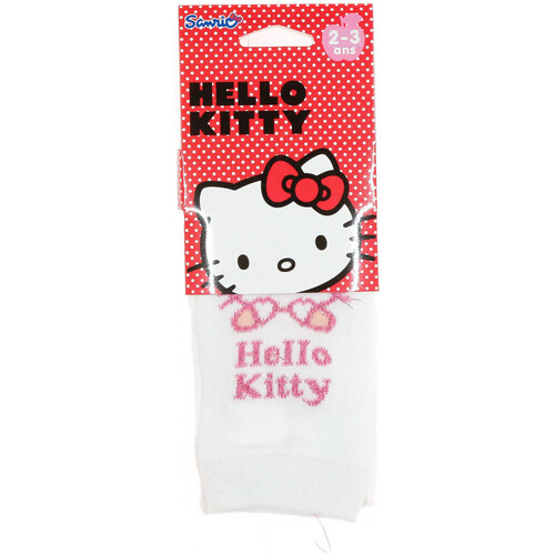 Acessórios Rapariga Meias Hello Kitty  Branco