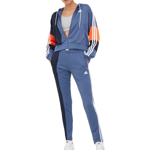 Textil Mulher оригинал adidas куртка до колена adidas Originals  Azul