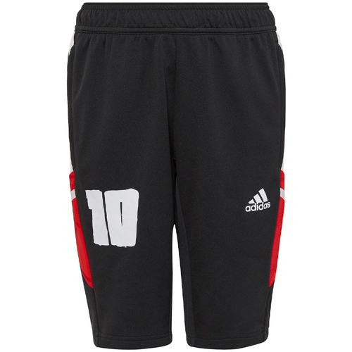 Textil Rapaz Shorts / Bermudas adidas low Originals  Preto
