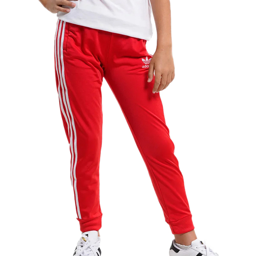 Textil Rapaz Calças de treino adidas campus Originals  Vermelho