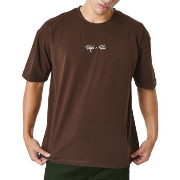 Textil Homem T-shirts e Pólos Pullover 'Beppie' nero  Castanho