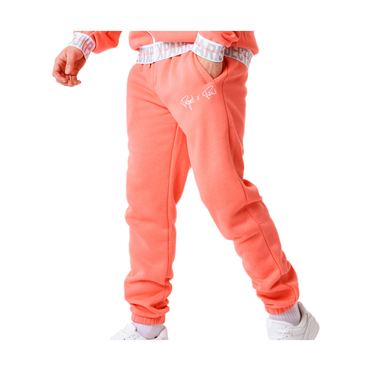 Textil Homem Calças de treino Camisolas, T-shirts, Polos  Rosa