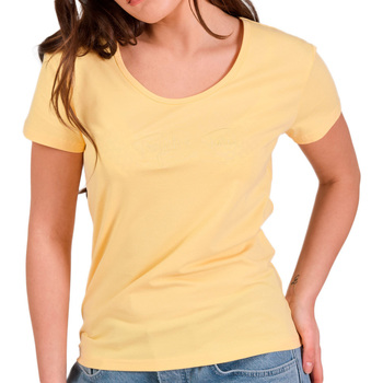 Textil Mulher T-shirts e Pólos A palavra-passe de confirmação deve ser idêntica à sua palavra-passe  Amarelo