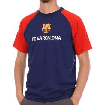 Textil Homem T-shirts Jacket e Pólos Fc Barcelona  Azul