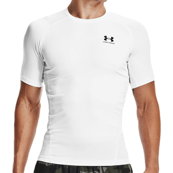 Textil Homem T-shirts e Pólos Under ARMOUR shorts  Branco