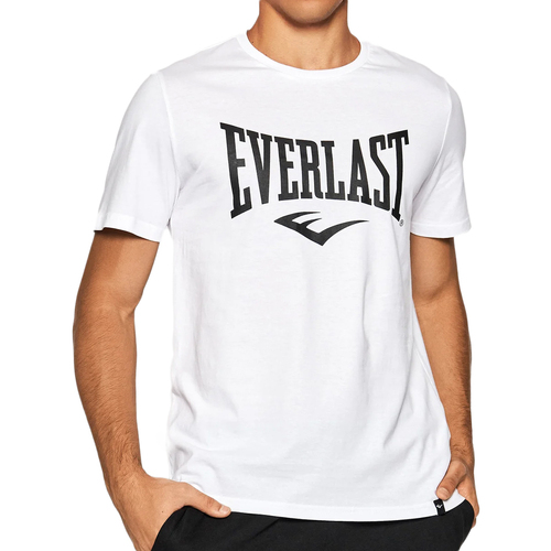 Textil Homem T-shirts Owens e Pólos Everlast  Branco