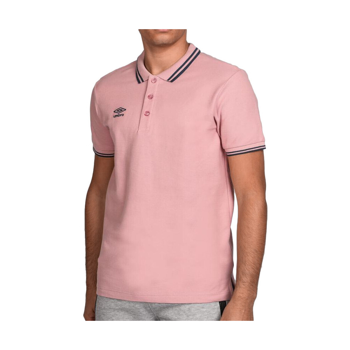 Textil Homem T-shirts e Pólos Umbro  Rosa