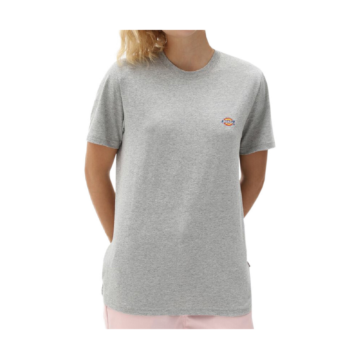 Textil Mulher T-shirts e Pólos Dickies  Cinza