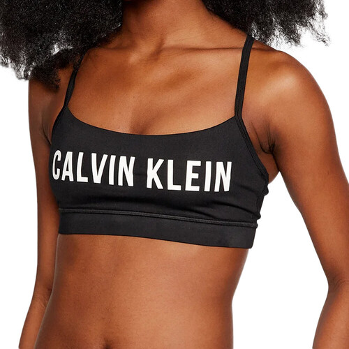 Textil Mulher Tops e soutiens de desporto Calvin Klein Kids CJ1PJ43TE039  Preto