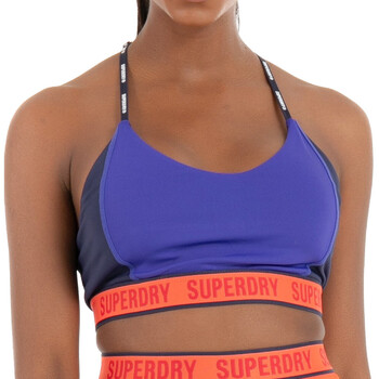 Textil Mulher The Happy Monk Superdry  Azul
