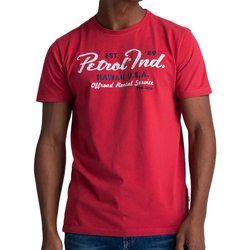 Textil Homem T-shirts e Pólos Petrol Industries  Vermelho