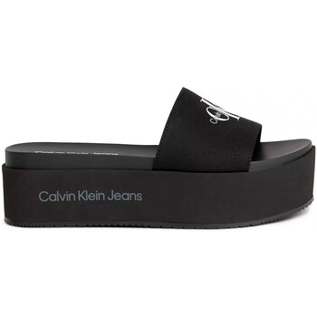Sapatos Mulher Sandálias Não há opiniões disponíveis para Calvin Klein Jeans Tori Reflex Nylon Microfibre 31883 NEGRO