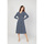 Textil Mulher Vestidos compridos Street One 143737 - Printed Mesh Wrap Azul