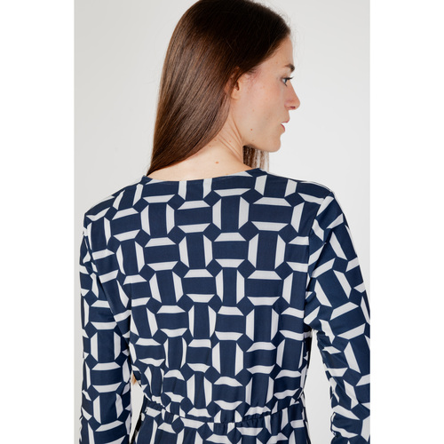 Street One 143737 - Printed Mesh Wrap Azul