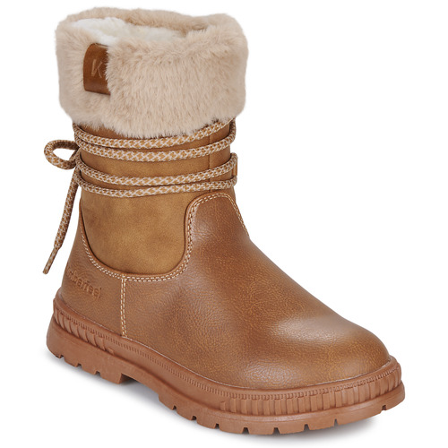 Sapatos Rapariga Botas baixas Kimberfeel PAULA Camel
