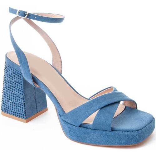 Sapatos Mulher Sandálias Leindia 88518 Azul
