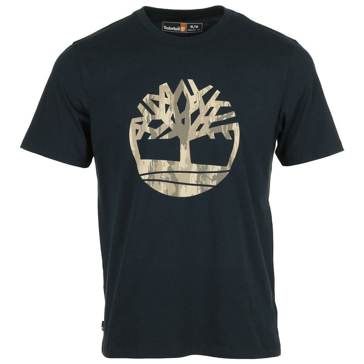 Textil Homem T-Shirt mangas curtas Timberland Camo Tree Logo Short Sleeve Azul