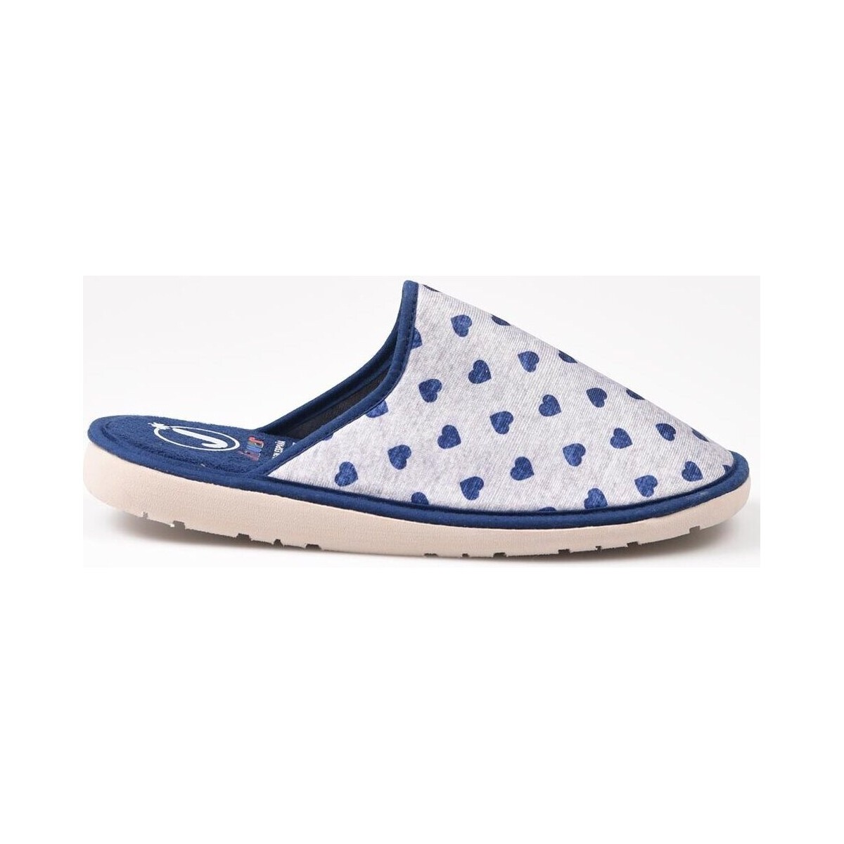 Sapatos Mulher Sapatos & Richelieu Javer Zapatillas de Casa  Corazones 28-4 Marino Azul