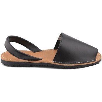 Sapatos Homem Sandálias Cbp - Conbuenpie Avarcas Menorquinas sandálias de couro preto da CBP Preto