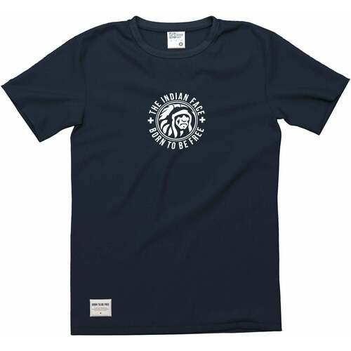 Textil Roberto Cavalli Junior logo-print animal flag sweatshirt Black The Indian Face Spirit Azul