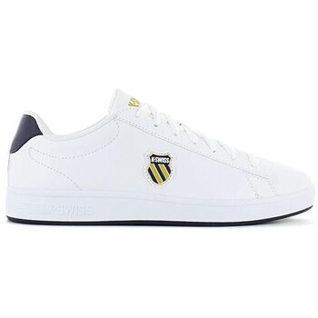 Sapatos Homem Sapatilhas K-Swiss Court Shield Branco