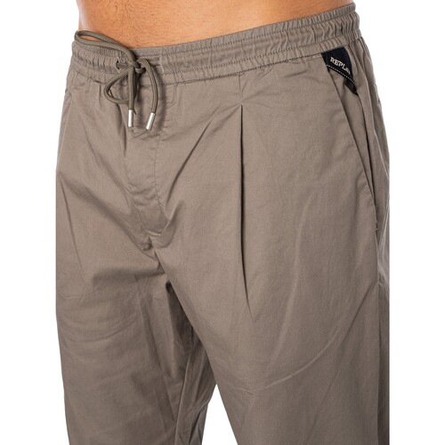 Replay Joggers com logótipo da caixa Cinza