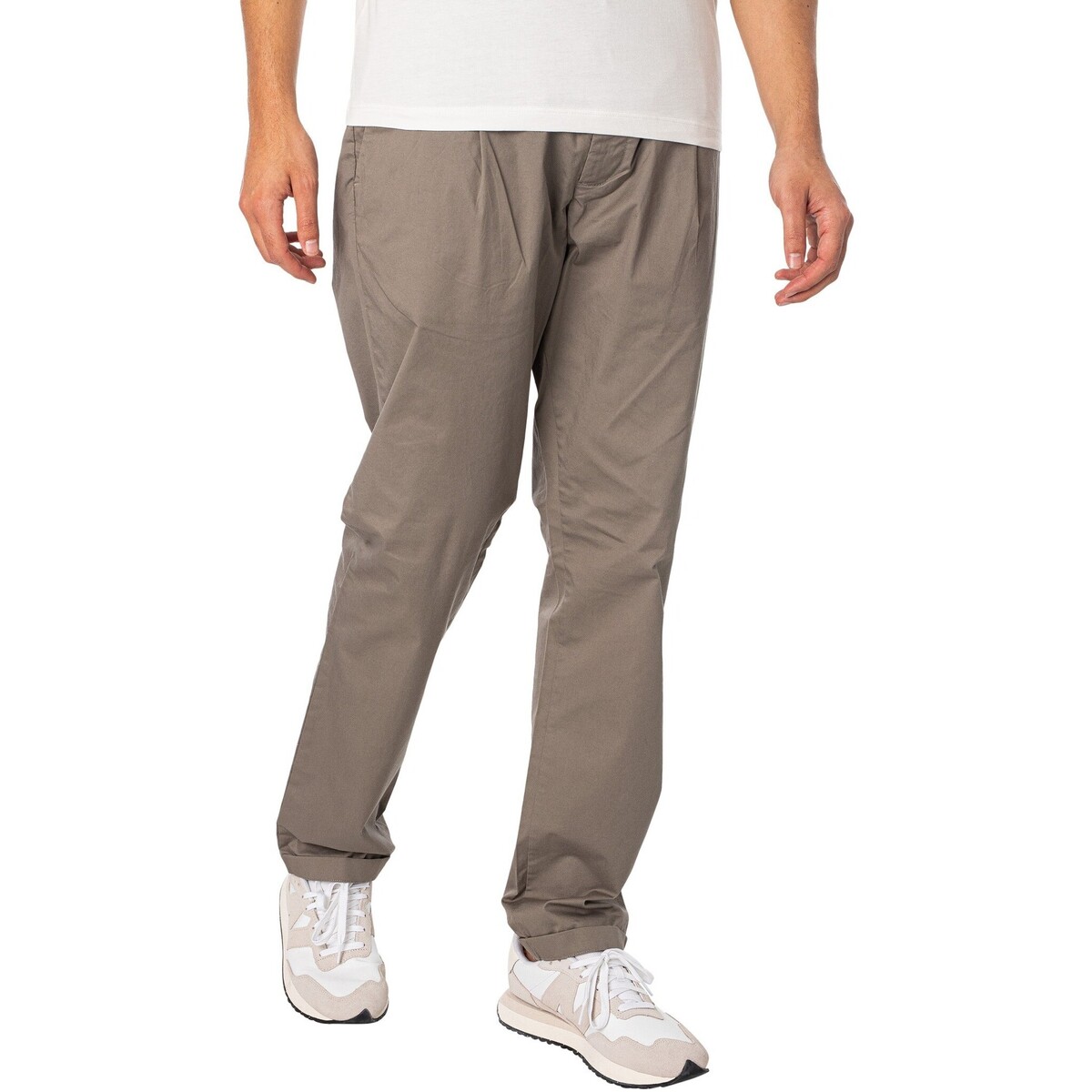 Textil Homem Calças de treino Replay Joggers com logótipo da caixa Cinza