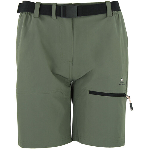 Textil Mulher Shorts / Bermudas Peak Mountain Short de randonnée femme AJASI Verde
