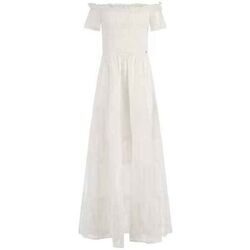 Textil Mulher Vestidos Guess W4GK40 WG4Y2-G011 Branco