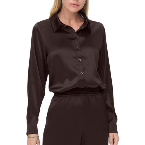 Textil Mulher camisas Only  Castanho