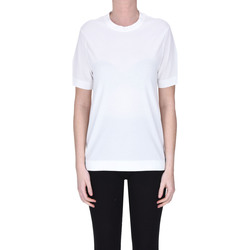 Textil Mulher T-shirts e Pólos Circolo 1901 TPS00003128AE Branco