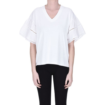 Textil Mulher T-shirts e Pólos Woolrich TPS00003122AE Branco
