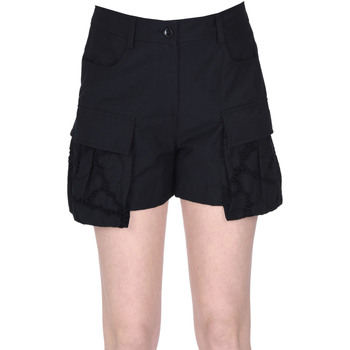 Textil Mulher Shorts / Bermudas Pinko PNH00003031AE Preto