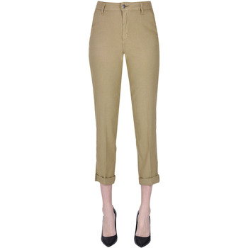 Textil Mulher Chinos Cigala's PNP00003185AE Bege