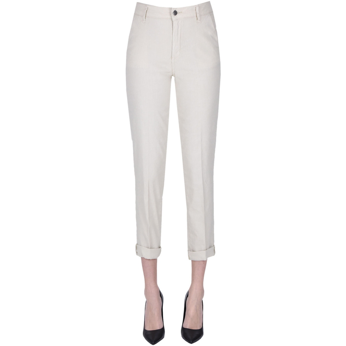 Textil Mulher Chinos Cigala's PNP00003184AE Bege