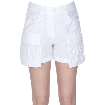 Textil Mulher Shorts / Bermudas Pinko PNH00003032AE Branco