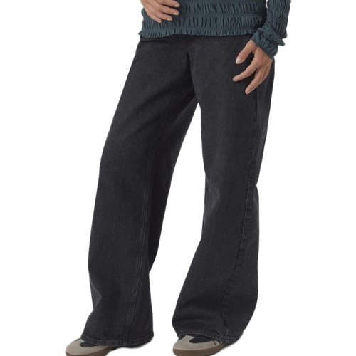 Textil Mulher Calças Jeans A-line Mamalicious  Cinza