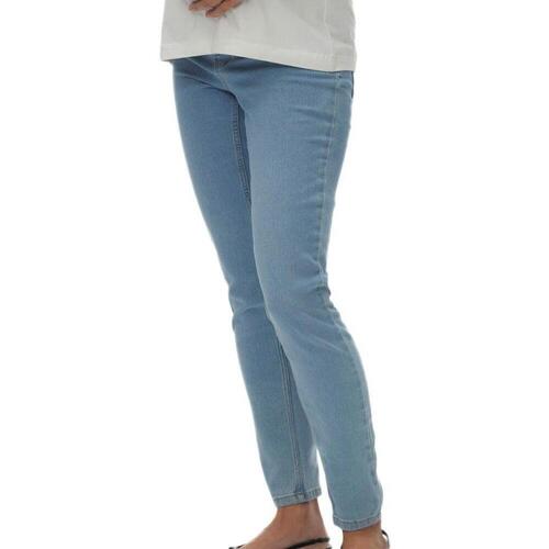 Textil Mulher Gangas Skinny Mamalicious  Azul