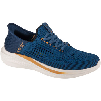 Sapatos Homem Sapatilhas Schuhe Skechers Slip-Ins: Slade - Quinto Azul