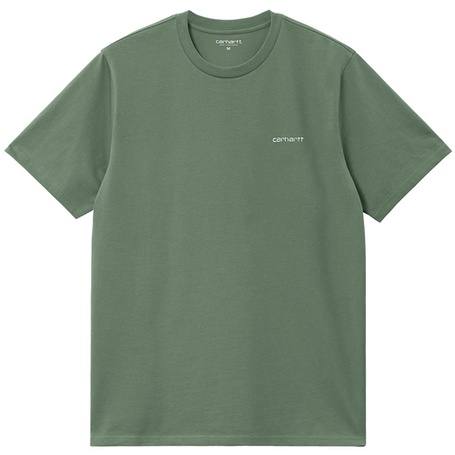 Textil T-Shirt mangas curtas Carhartt WIP S/S SCRIPT E Verde