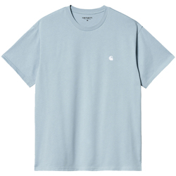 Textil T-shirt without mangas curtas Carhartt CARHARTT WIP S/S MADISON Azul