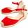 Sapatos Mulher Alpargatas Leindia 89998 Vermelho